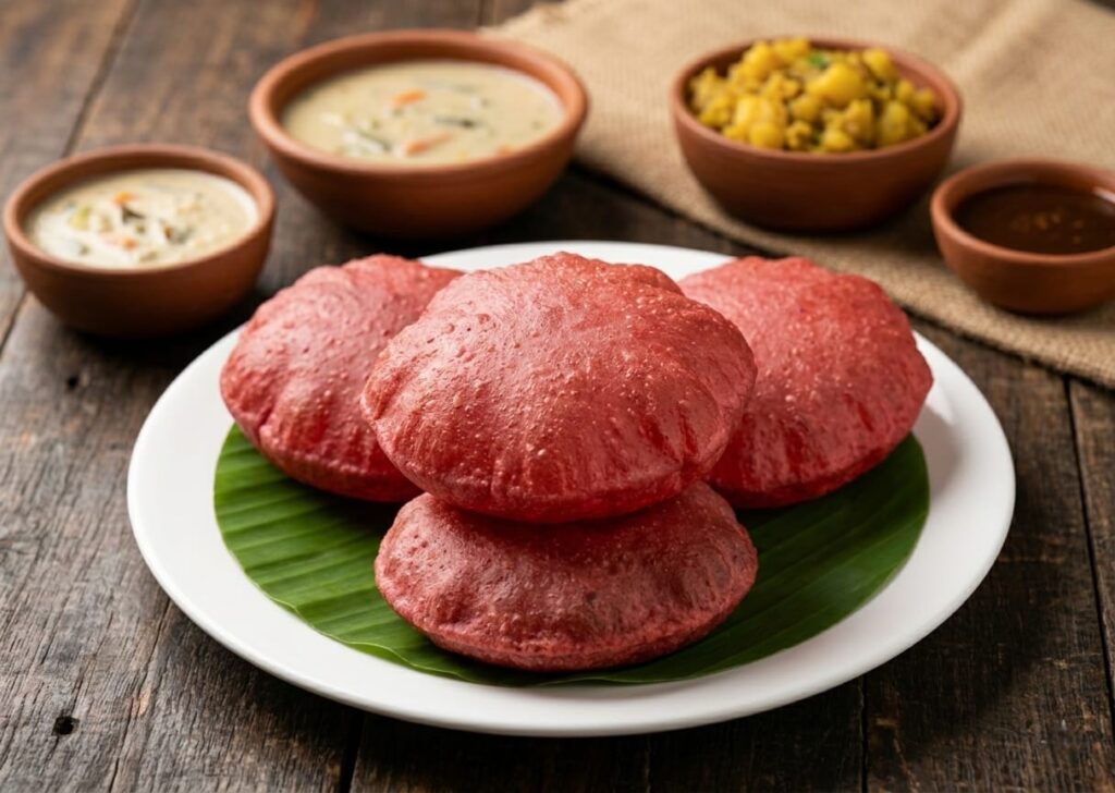 gas-pipeline beetroot poori